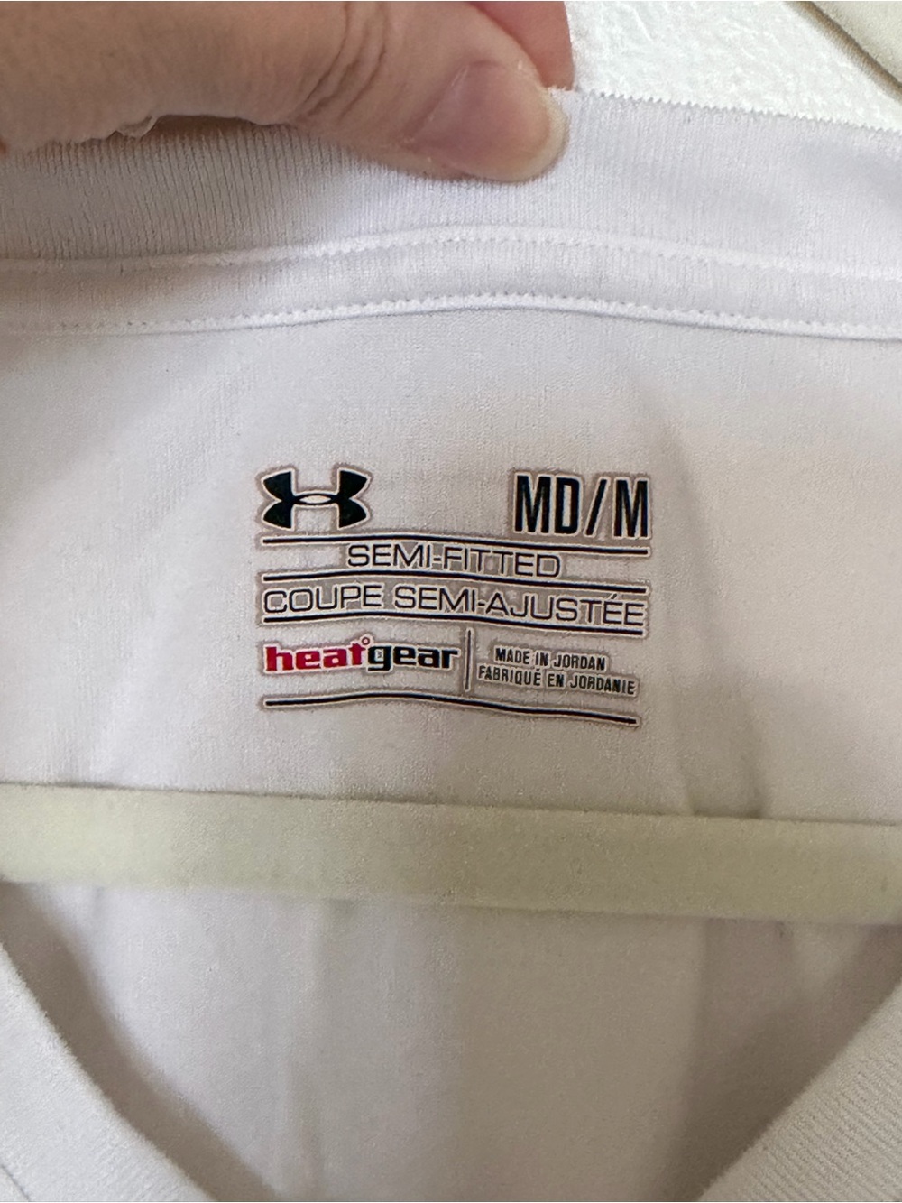 Lot of 5 Under Armour Women's Heat Gear Short Sleeve Tees - Picture 3 of 11